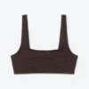 Haut de bikini texturé