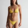 Slip de bikini à boucles