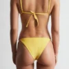Slip de bikini à boucles