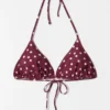 Haut de bikini triangle à dos nu