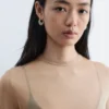 Haut transparent en maille fine