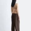 Haut transparent en maille fine