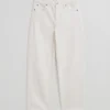 Jeans ample et fuselé