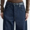 Jeans à jambes larges