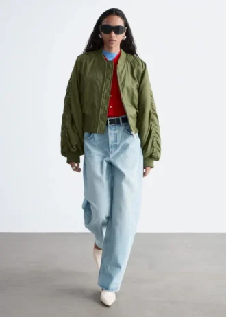 Jeans à jambes larges