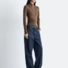 Jeans à jambes larges