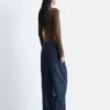 Jeans à jambes larges