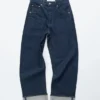 Jeans à jambes larges