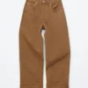 Jeans à jambes larges