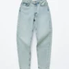 Jeans taille haute fuselés