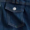 Jeans évasé à plis marqués