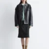 Jupe-culotte mi-longue