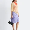 Jupe-culotte mi-longue