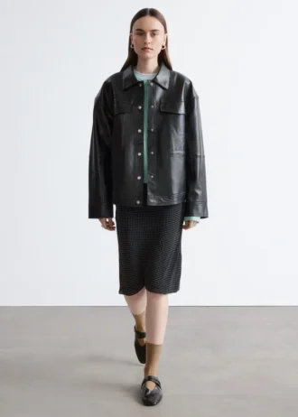 Jupe-culotte mi-longue