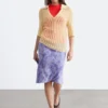 Jupe-culotte mi-longue