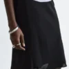Jupe-culotte mi-longue