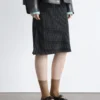 Jupe-culotte mi-longue