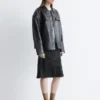 Jupe-culotte mi-longue