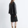 Jupe-culotte mi-longue