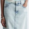 Jupe midi en denim