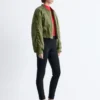 Leggings en jersey à plis creux