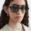 Lunettes de soleil aviateur oversize