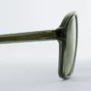 Lunettes de soleil aviateur oversize
