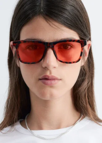 Lunettes de soleil carrées