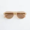 Lunettes de soleil carrées aux bords arrondis