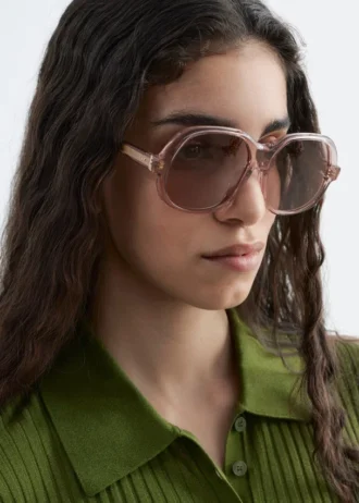 Lunettes de soleil à monture carrée