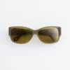 Lunettes de soleil à monture ovale