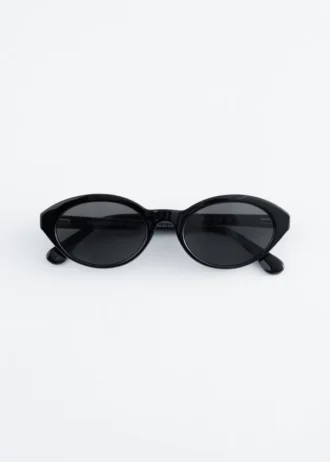 Lunettes de soleil à monture ovale