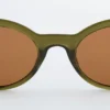 Lunettes de soleil à monture ovale