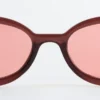 Lunettes de soleil à monture ovale fine