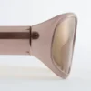 Lunettes de soleil à monture ovale oversize