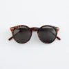Lunettes de soleil à monture ronde classique