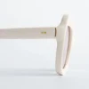 Lunettes de soleil ovales « œil de chat »