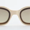 Lunettes de soleil rectangulaires audacieuses
