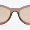Lunettes de soleil rectangulaires étroites