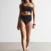 Maillot de bain asymétrique à découpe