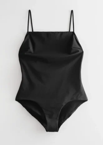 Maillot de bain à bretelles et dos nu