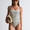 Maillot de bain à bretelles nouées