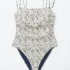 Maillot de bain à bretelles nouées
