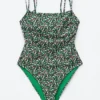 Maillot de bain à bretelles nouées
