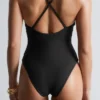 Maillot de bain dos croisé