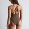 Maillot de bain dos croisé