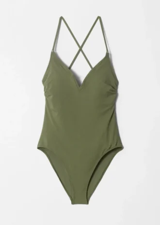 Maillot de bain à encolure en V