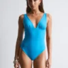 Maillot de bain à encolure en V