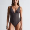 Maillot de bain à encolure en V