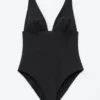 Maillot de bain à encolure en V